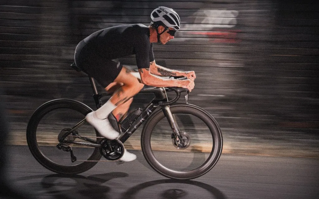 SEKA ExAero RDC on the road — rider in motion